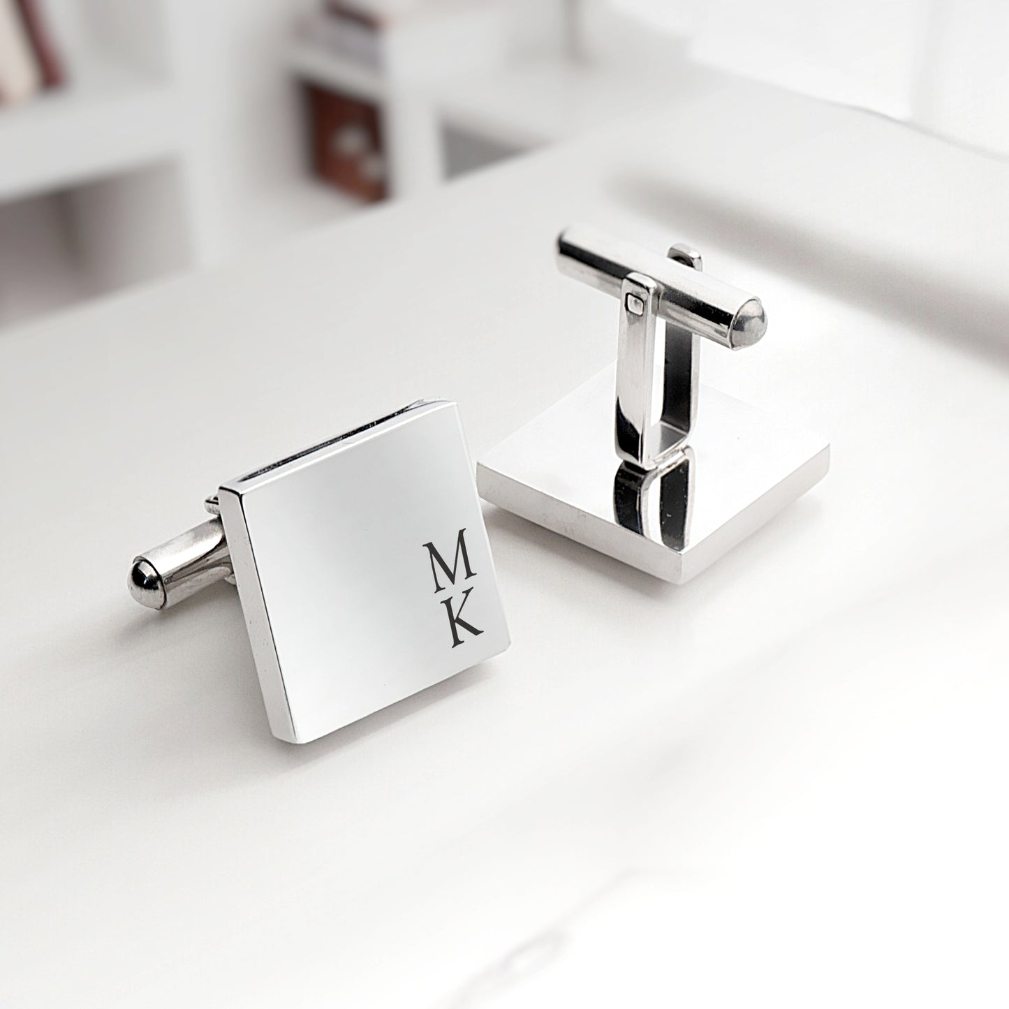 Custom gold cufflinks for men