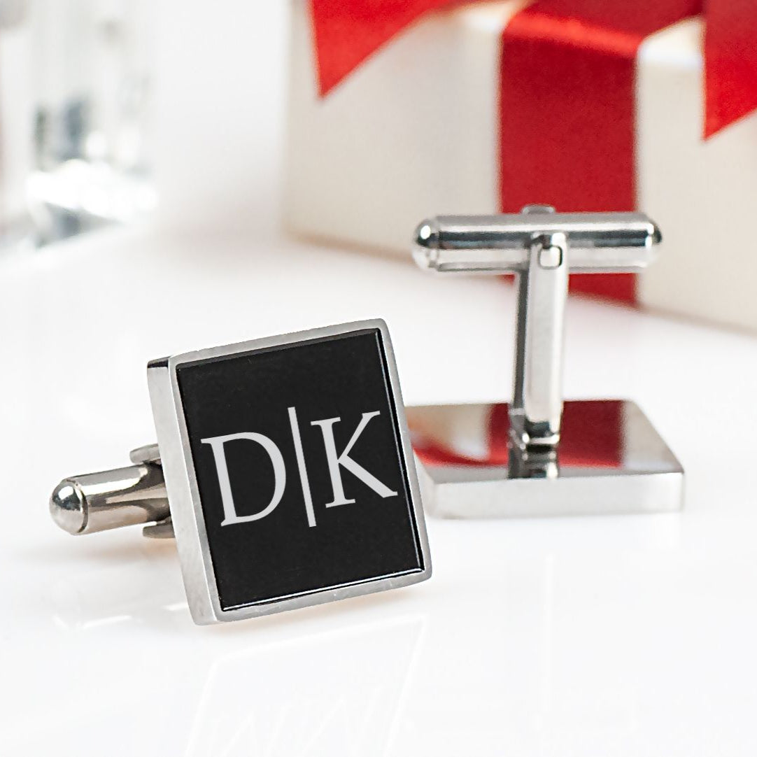 Personalized Engraved Cufflinks - gifts for men
