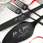 Wedding Cake Cutting Set with Forks