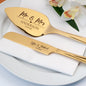 Personalized cake server set – perfect wedding gift
