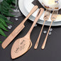 Wedding cake cutting set engraved - Wedding ceremony Cake Cutting Set Server Keepsake gift
