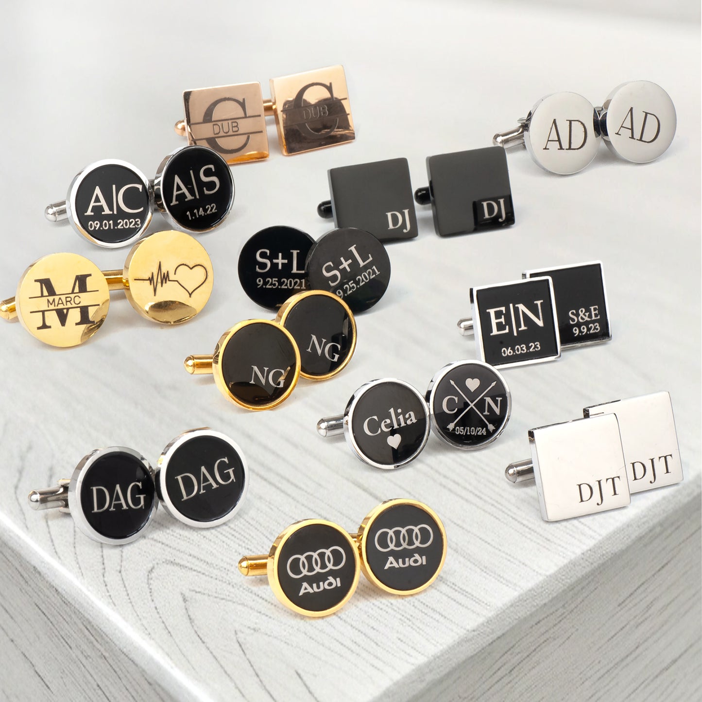 Custom Business Cufflinks - Gifts for Men